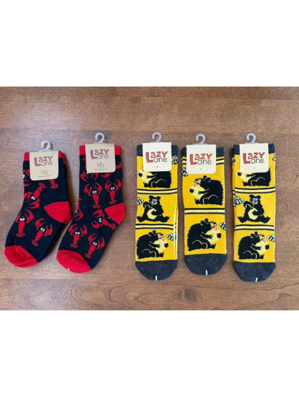 Lazy One brand Socks. Selling as a Lot
